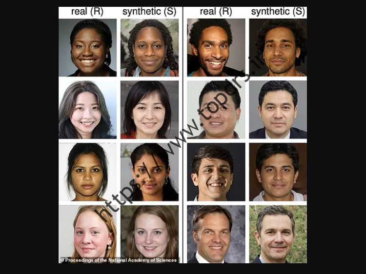 چهره های جعلی ایجاد شده توسط هوش مصنوعی قابل اعتمادتر از چهره های واقعی هستند!  // ویرایش:
