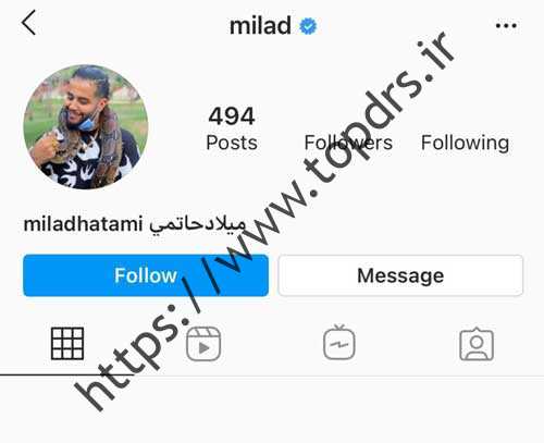 میلاد حاتمی; شما ایرانی نیستید، اگر آن را دنبال نکنید: میلاد حاتمی; شما ایرانی نیستید، اگر آن را دنبال نکنید: